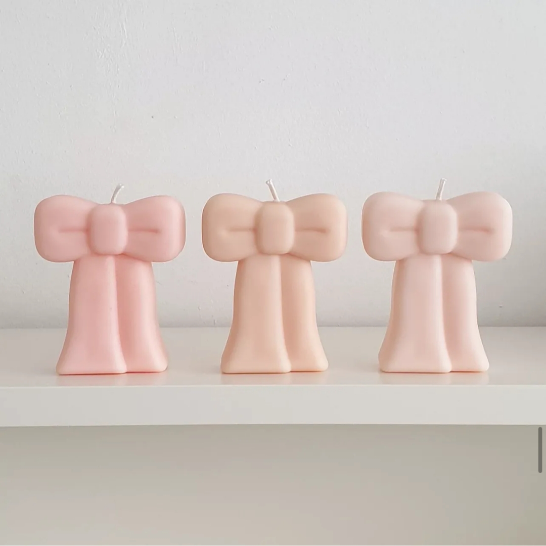 3D Bow Shape Candle Mold Silic - Candle Making Jelly review and price