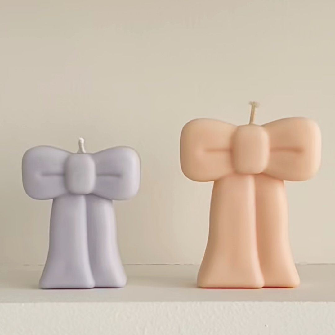 3D Bow Shape Candle Mold Silic - Candle Making Jelly review and price