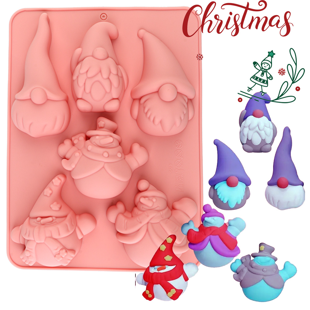 6-Cavity Christmas Gnome Cake  - Candle Making Activity review and price