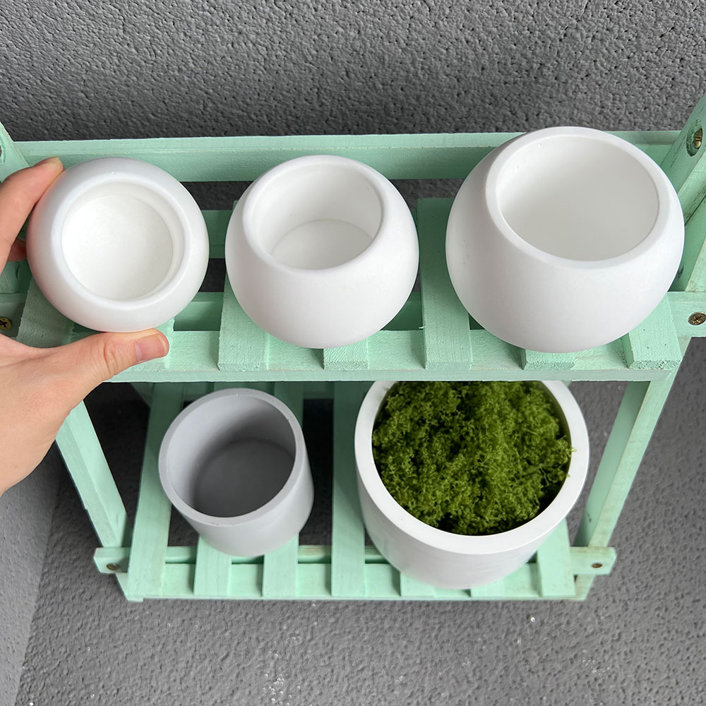 3pcs Round Flower Pot Silicone - Candle Making Uk review and price
