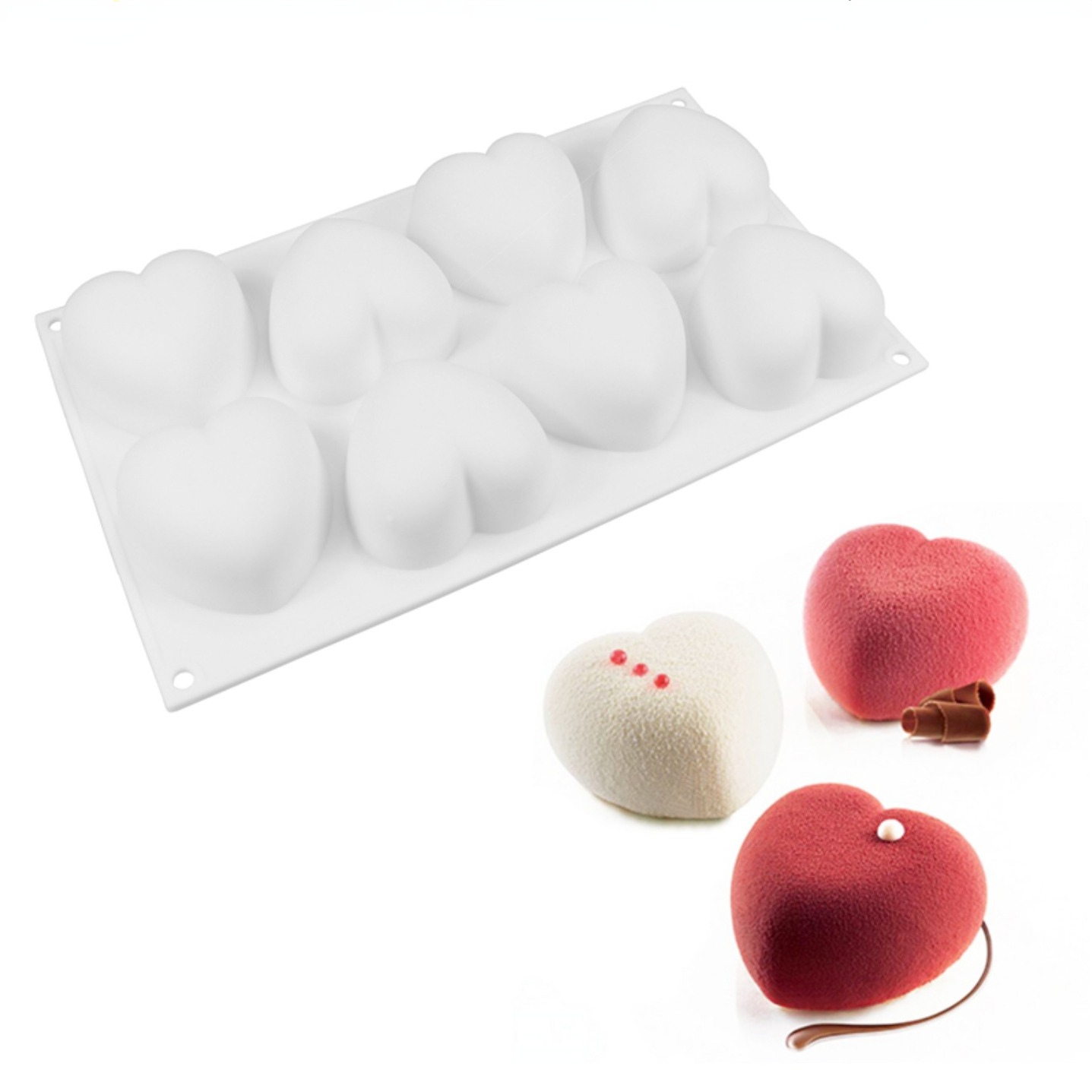 Love Heart Silicone Soap Mold  - Candle Making Activity review and price