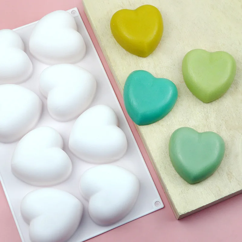 Love Heart Silicone Soap Mold  - Candle Making Activity review and price