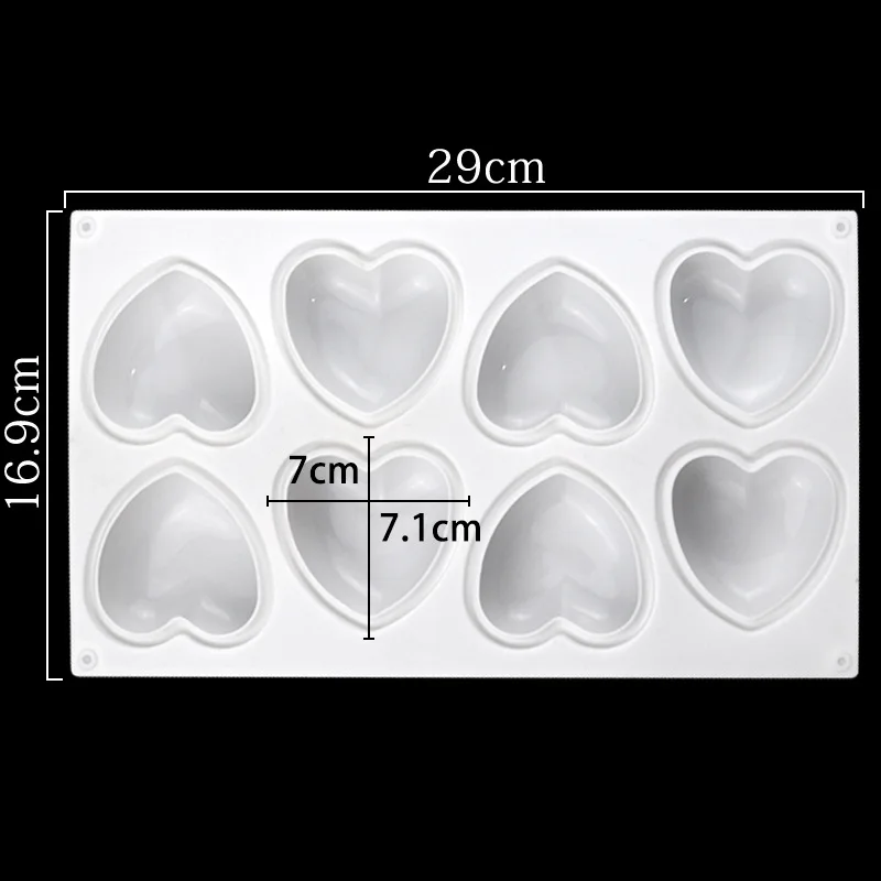 Love Heart Silicone Soap Mold  - Candle Making Activity review and price