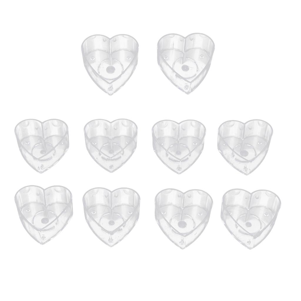 Transparent Heart Tealight Cup - Candle Making Event review and price