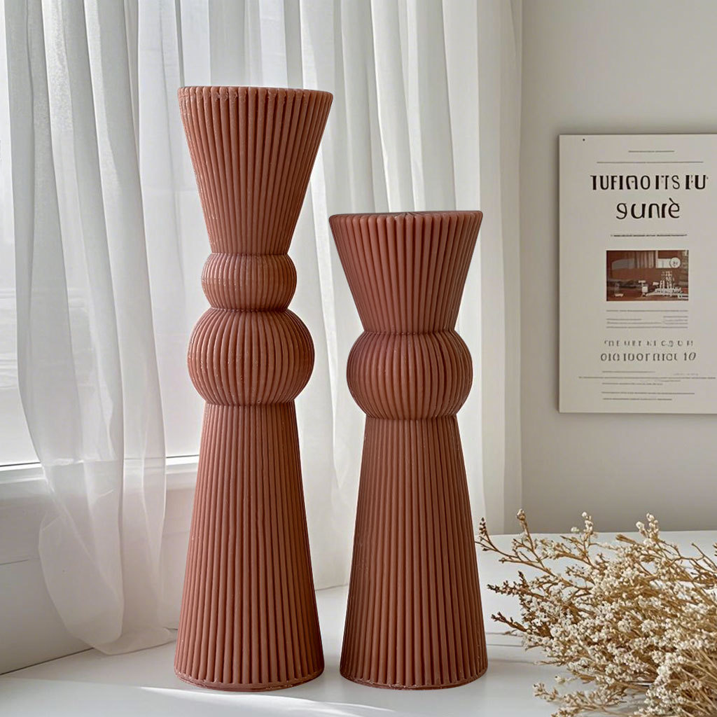 DIY Long Rod Striped Pillar Ca - Candle Making Activity review and price