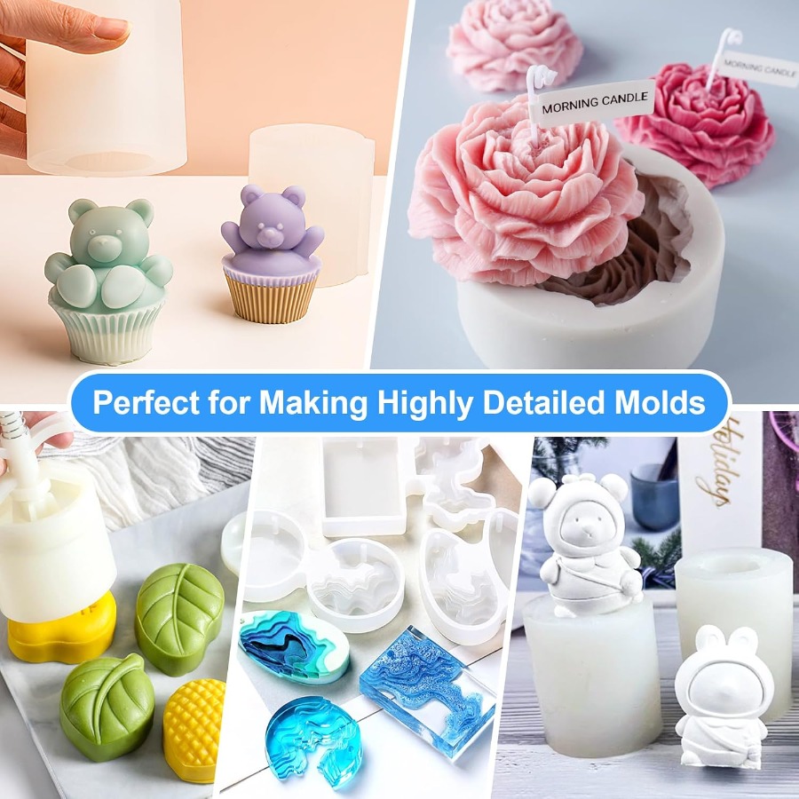 Silicone Mold Making Kit, 38.8 - Candle Making Jelly review and price